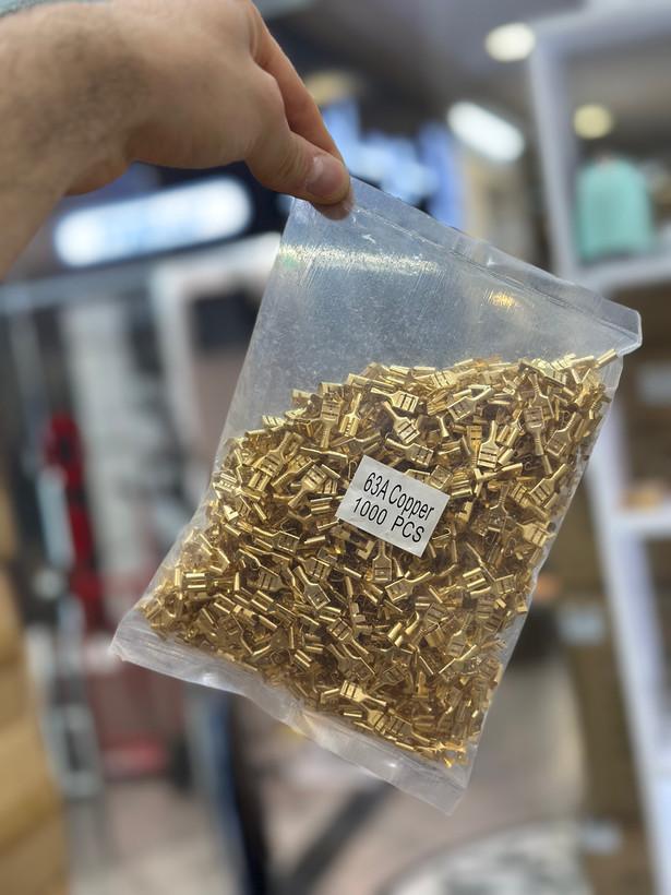 سرسیم برنجی کولری فشاری مادگی