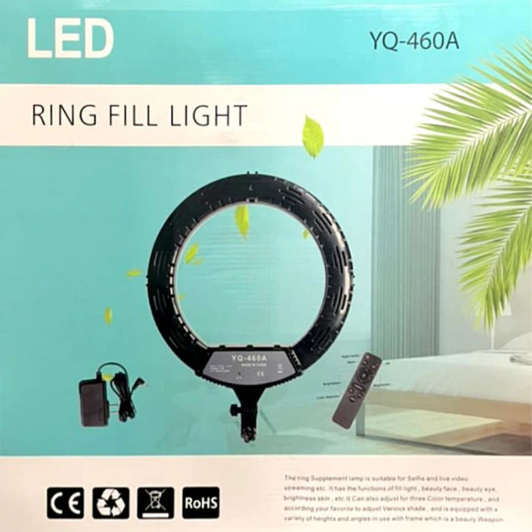 رینگ لایت زئوس مدل YQ-460A به همراه پایه
