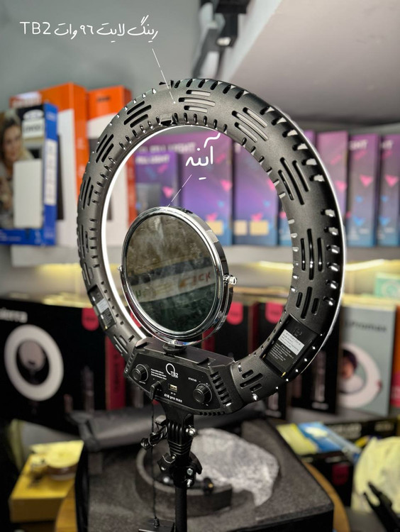 رینگ لایت ۹۶ وات مدل TB2 JT-416 Pro max