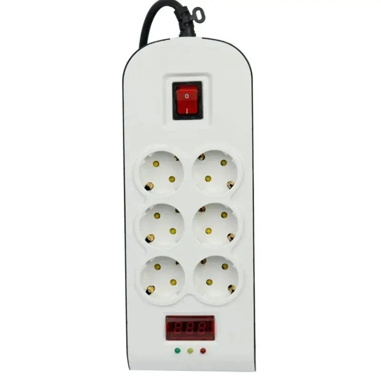 محافظ برق 6 خانه صوتی و تصویری پارت الکتریک PE879۴ با کابل ۱.۸ متری