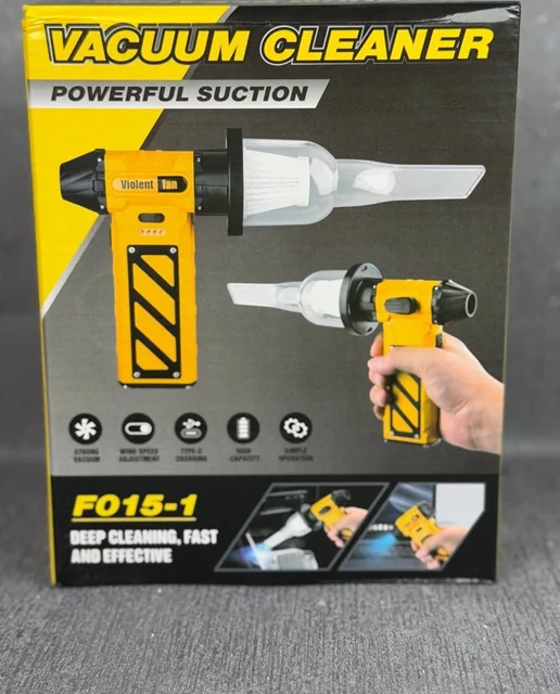 جت فن و جارو شارژی مدل F015-1