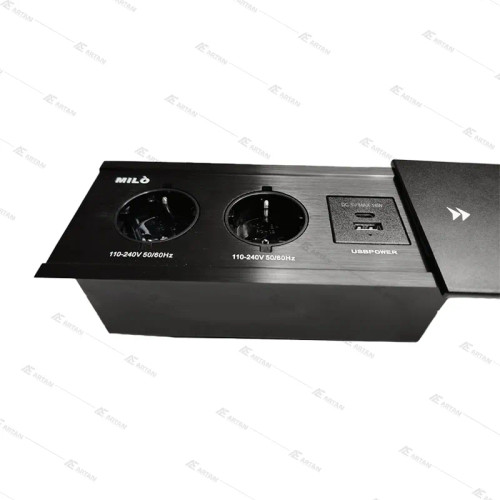 پریز کابینتی کشوئی توکار میلو کد 1032