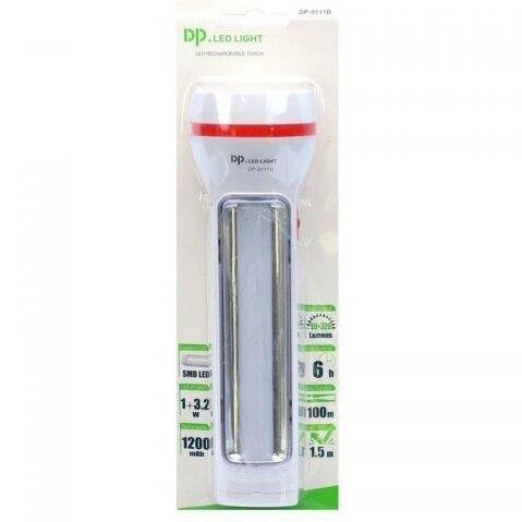 چراغ قوه دستی شارژی دی پی مدل DP- 9111