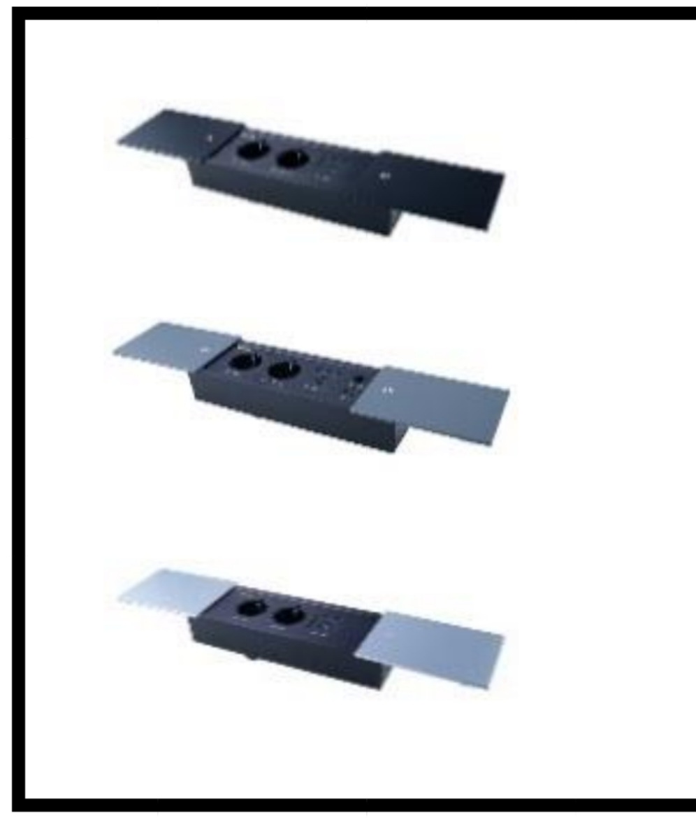 پریز کابینتی کشوئی توکار میلو کد 1036