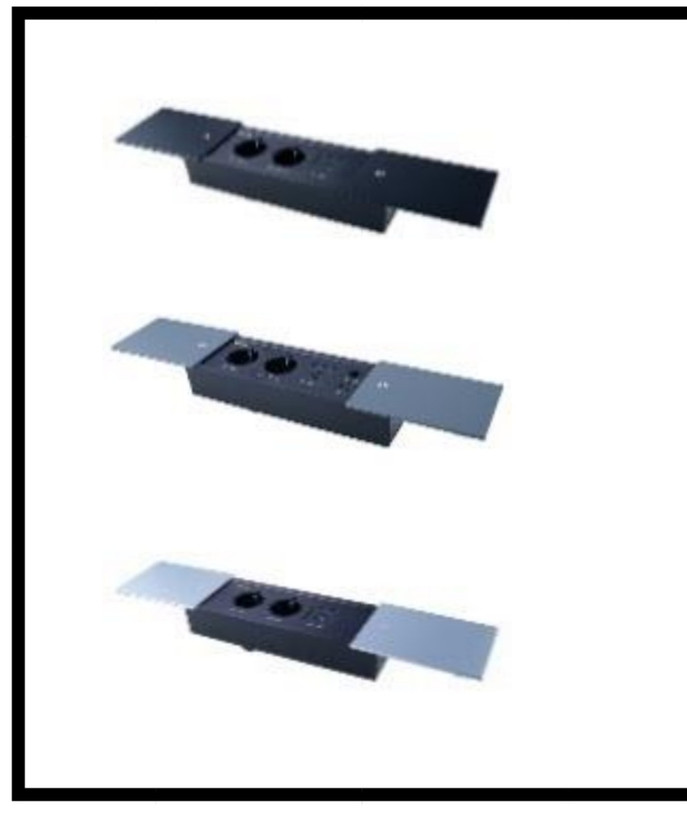 پریز کابینتی کشوئی توکار میلو کد 1036