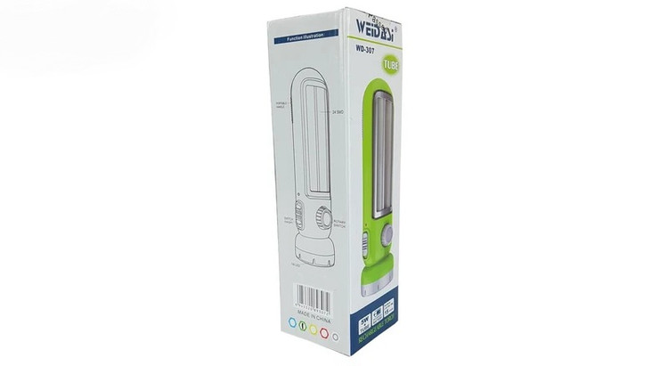 چراغ قوه اضطراری ویداسی کد WD-307