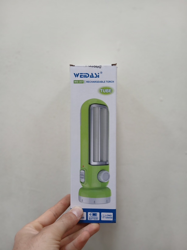 چراغ قوه اضطراری ویداسی کد WD-307