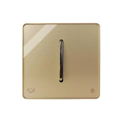 کلید و پریز آسیا الکتریک مدل یاقوت بژ